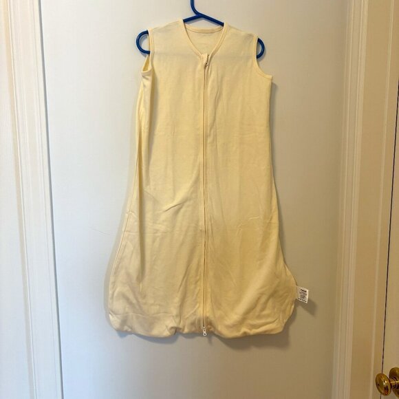 Sleep Sack Cream Colour Double Zipper 6-12 months Cotton Fiemol - Picture 1 of 7